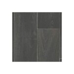 Tarkett - sol pvc best - effet parquet vieilli - bois gris anthracite - rouleau de 4m x 3m