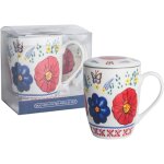 Tasse � caf� / th� en porcelaine livello avec infuseur en m�tal 350 ml