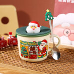 Tasse de no�l p�re no�l, tasse � caf� de no�l en c�ramique, ensemble de tasses de no�l, tasse � caf� ...