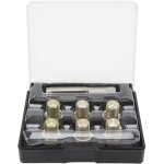 Tbest kit de r�paration de filetage de bouchon de vidange d'huile, acier de qualit� sup�rieure, aluminium ...