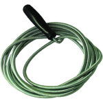 Tec hit 180038 - d�boucheur d'�vier - flexible annel� - manche ergonomique - 4, 50 m�tres