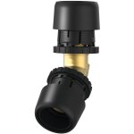 Tece - logo ax raccord coud�, 45�, bronze au silicium, 8802501