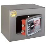 Technomax ? coffre - fort � fixer � combinaison �lectronique digitale, 2 p�nes, 9 l, 22x28x20 cm