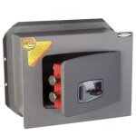 Technomax ? coffre - fort � emmurer � cl�, certifi� en 14450:18 - s2, 2 p�nes, 7 l, 21x27x20 cm