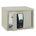 Technosafe - coffret de s�curit� � fixer � combinaison �lectronique digitale, 2 p�nes, 17 l, 25x35x25 ...