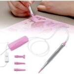 Techvizrs e - painter stylo de peinture diamant �lectrique avec 3 t�tes d'aspiration et usb - c pour ...