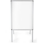 Tectake - panneau publicitaire porte - affiches din a1 double face et pliable