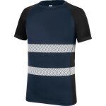 Tee - shirt de travail dry tech w�rth modyf marine / noir m