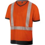 Tee - shirt de travail haute - visibilit� orange fluo w�rth modyf xl