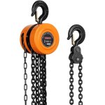 Teeno - palan manuel � chaine avec crochet robuste capacit� de charge 2 tonne hauteur de levage 3, 0 ...