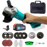 Accessoire pour une meuleuse, ensembles de meuleuses d'angle sans balais sans fil de 125 mm, compatible ...