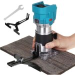 Teetok - dfonceuse  bois, outil de toupie sans fil sans balais 850 w, dfonceuse  main 1 / 4' pour ...