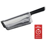 Tefal - couteau de chef ever sharp k25690 16, 5 cm + aiguiseur