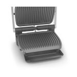 Tefal gc707d lectrique grill  contact acier inoxydable, noir a741453