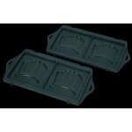 Tefal - jeu de plaques � croque - monsieur (ss - 203201) gaufrier, croque - monsieur moulinex