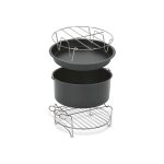 Tefal - kit de 4 accessoires easy fry xl 2 grill 2 moule antiadh�sif moulinex - xa112010