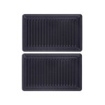 Tefal - plaques grill - panini par 2, xa800312 - croque - monsieur