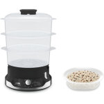 Tefal ultracompact vc204810 cuiseur vapeur noir 9 litres