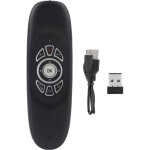 T�l�commande air mouse 2. 4g mini clavier sans fil c120 avec gyroscope six axes et contr�le vocal