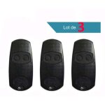 Telecommande d'origine came top432ev 3 pieces. frequence de code fixe 433, 92 mhz