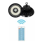 Tlcommande pour suspension industrielle ufo 160lm / w avec dtecteur de mouvement silumen