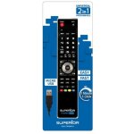 Tlcommande universelle programmable 2 - en - 1 pour tv audio telephonie jvc suptub002