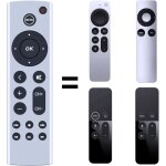 T�l�commande universelle de remplacement pour apple tv gen 1 2 3 4, pour apple tv 4k / hd a1427 a1469 ...