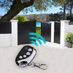 T�l�commande universelle � trois canaux ? fr�quence 433, 92 mhz ? compatible avec les portails, les portes ...