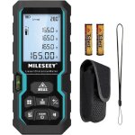 T�l�m�tre laser num�rique, 50m / 165ft mesure laser avec niveau �lectronique & r�tro�clairage lcd, ip54 ...