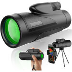 T�lescope monoculaire 12x50, lunette monoculaire de vision nocturne hd haute puissance, prisme bak4 pour ...