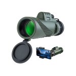 T�lescope monoculaire haute d�finition avec support pour smartphone et tr�pied, t�lescope monoculaire ...