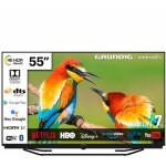 T�l�viseur led - grundig - 55 pouces - 4k ultra hd - smart tv - bluetooth et wifi ready