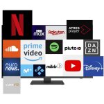 T�l�vision smart tv 32' led hd, 12v, 1920x1080 pixels, tv de voyage id�ale pour v�hicules, caravanes, ...