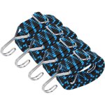 Tendeurs lastiques avec crochets, lot de 4 tendeurs lastiques rglables 1 m tendeur de corde lastique ...
