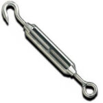 Tendeur oeil crochet m10x150 oeil 12 inox a4 - 1 pi�ce