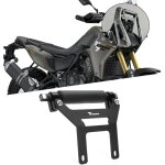 Pour tenere 700 / rally / xtz700 / xtz690 / rally 2025 barre transversale �tendue support de t�l�phone ...