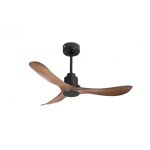 Tenerife de klassfan - super destratificateur et ventilateur dc 132 cm gris basalte pales marrons sans ...