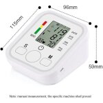 Tensiom�tre brassard bras avec �cran lcd - indoteam - mesure pression art�rielle et fr�quence cardiaque ...