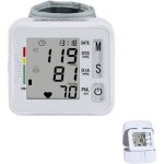 Tensiom�tre domestique � voix intelligente - mod�le �lectrique sec blanc + voix - mesure pr�cise