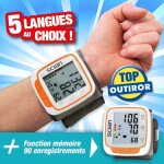 Tensiom�tre de poignet - prise de tension et pouls