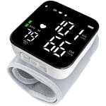 Jusch - tensiometre poignet professionnel, affichage numrique plein cran led, dtection de pulsations ...