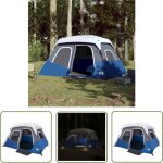 Tente familiale avec led 6 personnes lib�ration rapide - tente famille - tente camping - tente imperm�able ...