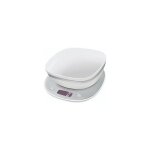 Terraillon - balance de cuisine macaron avec glac�e et bol 15254 inox et blanc