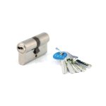 Tesa assa abloy - cylindre de s�ret� tesa t60 d�brayable - nickel� - 30 x 30 - mv 3 - 3 cl�s - t65d3030nka ...