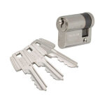Tesa assa abloy - demi cylindre tesa te5 - 30x10mm - nickel� - 50303010n