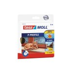 Tesa - calfeutrer 05390 - 00101 - 00 bourrelet caoutchouc profil p 6 m x 9 x 5, 5 mm