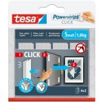 Tesa - powerstrips click - pastilles adh�sives � clipser et d�clipser pour cadres et d�corations murales ...