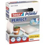 Tesa - ruban adh�sif toil� � extra power 56341 - 00028 - 03 blanc (l x l) 2. 75 m x 19 mm caoutchouc ...