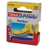 Tesa - ruban adh�sif toil� � extra power 56341 - 00030 - 03 jaune (l x l) 2. 75 m x 19 mm caoutchouc ...