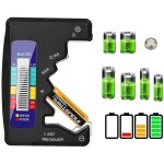 Ersandy - testeur de batterie numérique, testeur de batterie lcd universel pour pile bouton aaa / aa ... Ersandy - testeur de batterie numérique, testeur de batterie lcd universel pour pile bouton aaa / aa ...